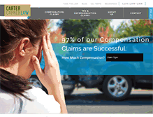 Tablet Screenshot of cartercapner.com.au